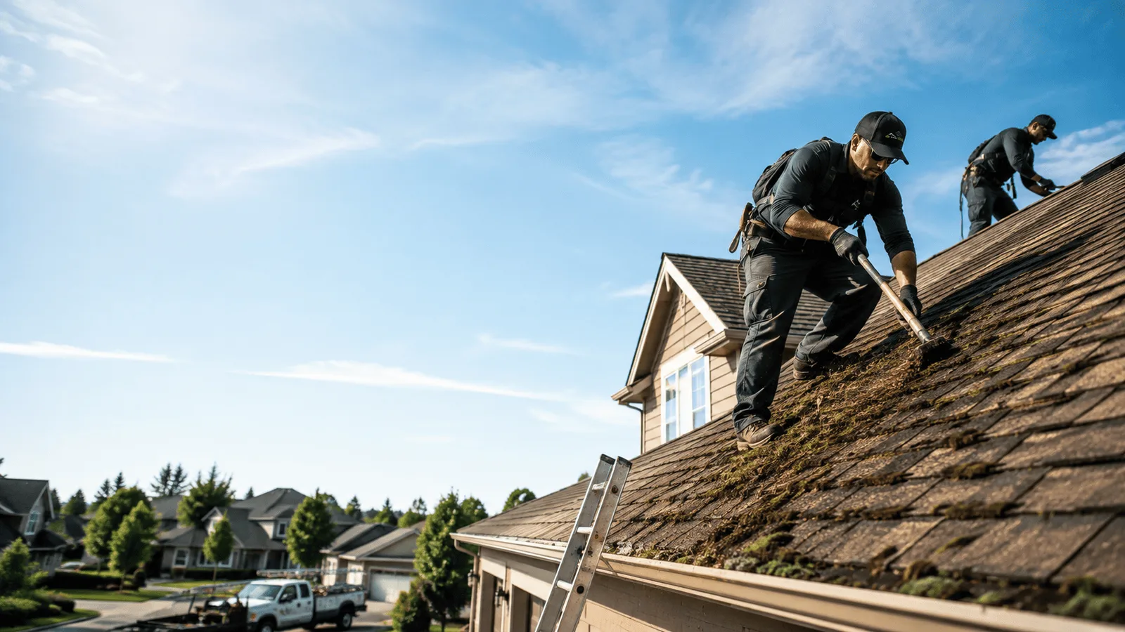Roof Moss Removal in Gum Spring, VA near me